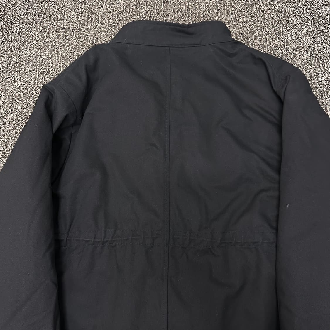 라퍼지스토어 피쉬테일 숏 야상 파카 점퍼 블랙 S 상품이미지5