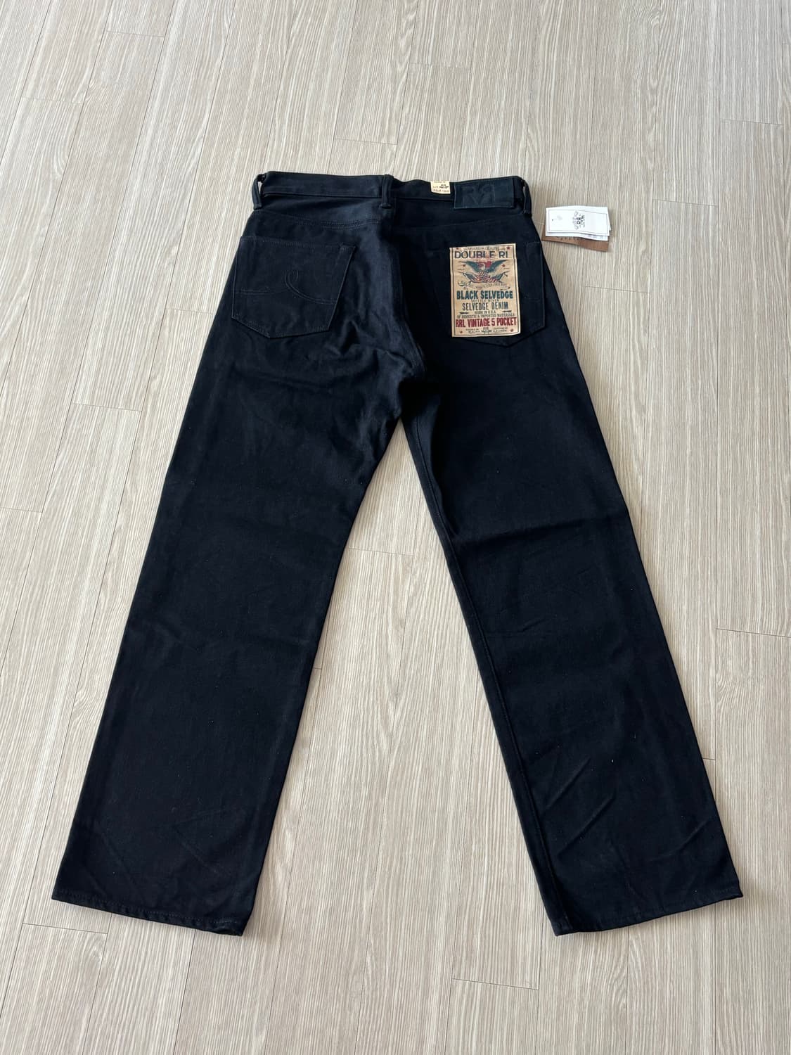 RRL 빈파포 블랙온블랙 30x30 사이즈 판매합니다. 상품이미지4