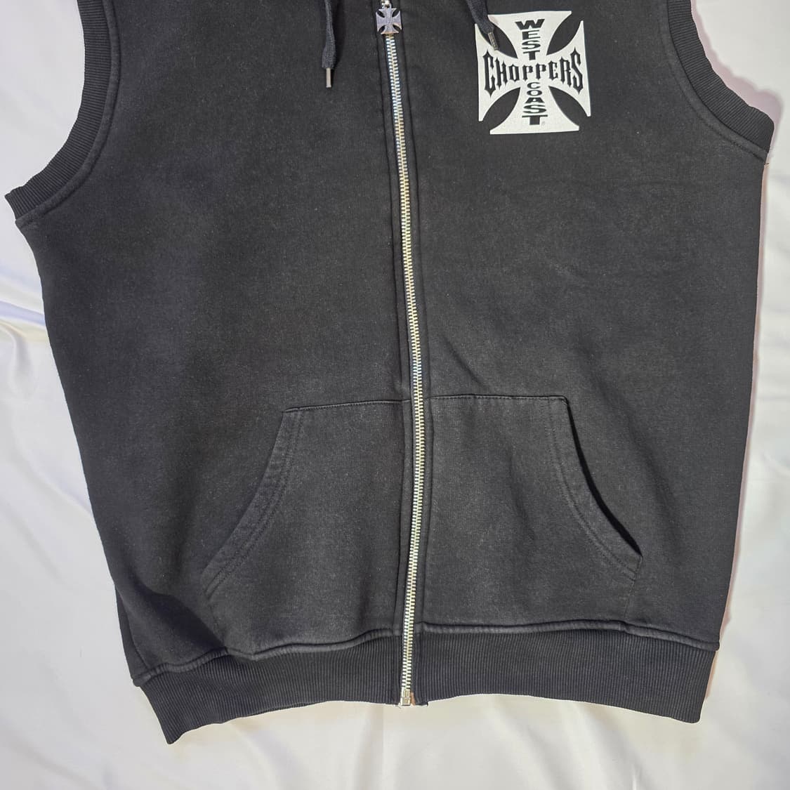 [2XL]웨스트 코스트 초퍼스 슬리브리스 후드집업 상품이미지6