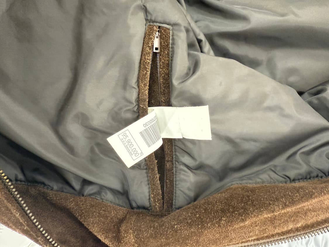 풀앤비어 Pull & Bear  소가죽 스웨이드 자켓 상품이미지5