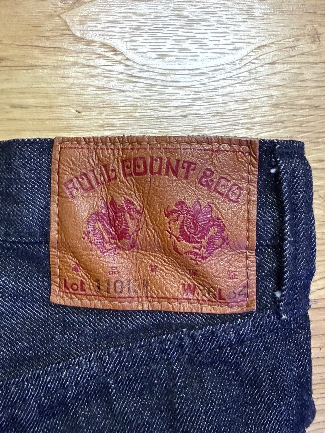 풀카운트 1101bk 36사이즈 상품이미지3