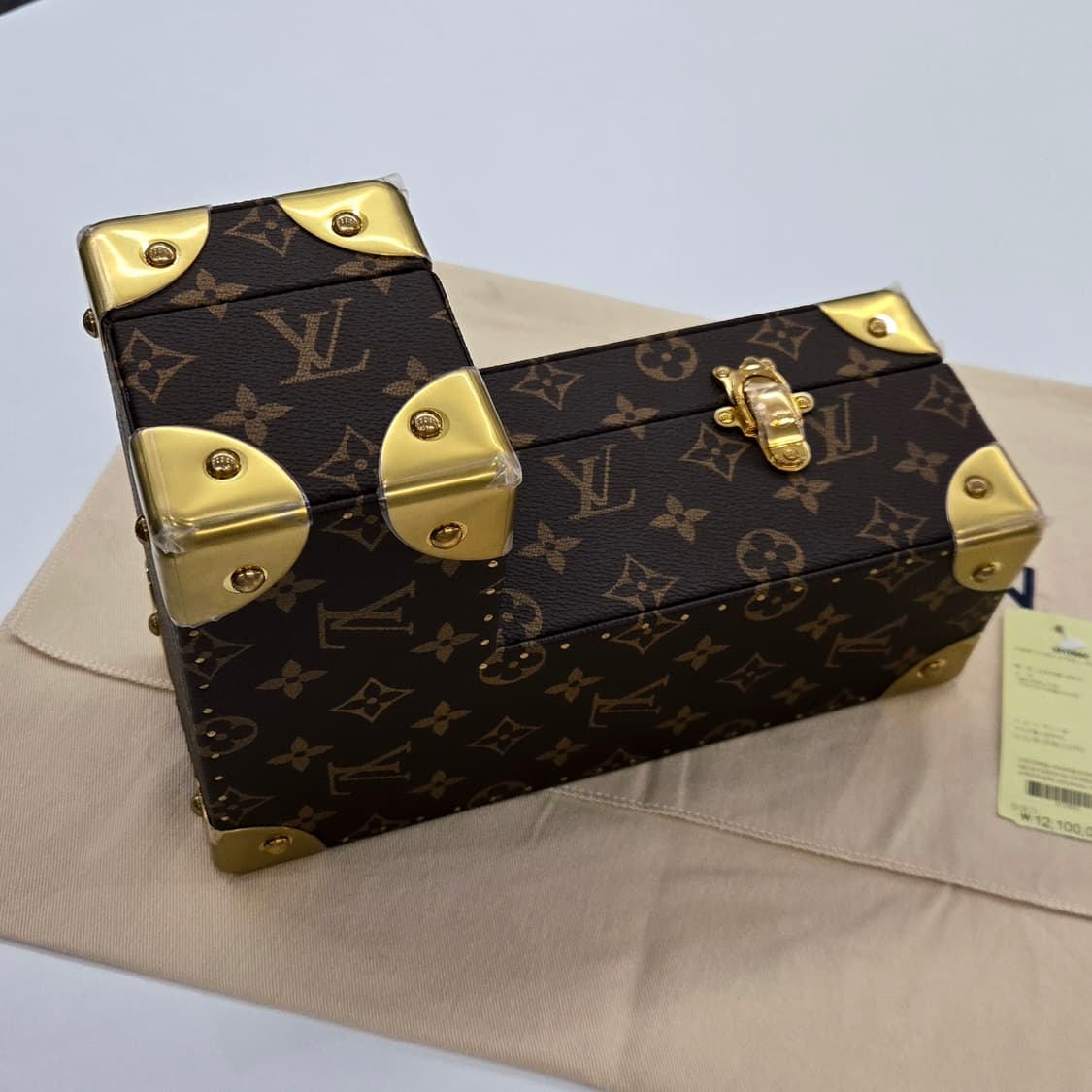 새상품 / 루이비통 LV 모노그램 레터 알파벳 L 트렁크 상품이미지4