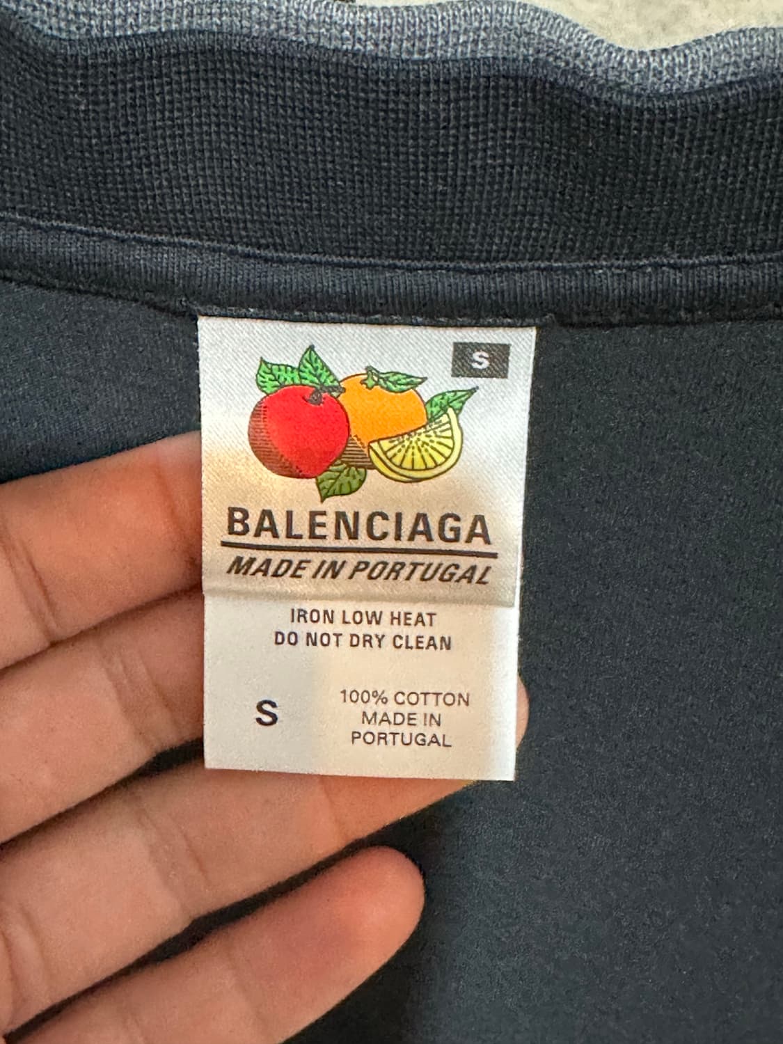 발렌시아가 미러 발렌시아가 더블 트롱프뢰유 롱 슬리브 티셔츠 상품이미지5