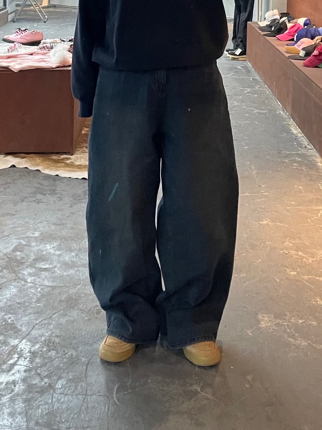 오운 데님 워싱 팬츠 H1868 상품이미지1