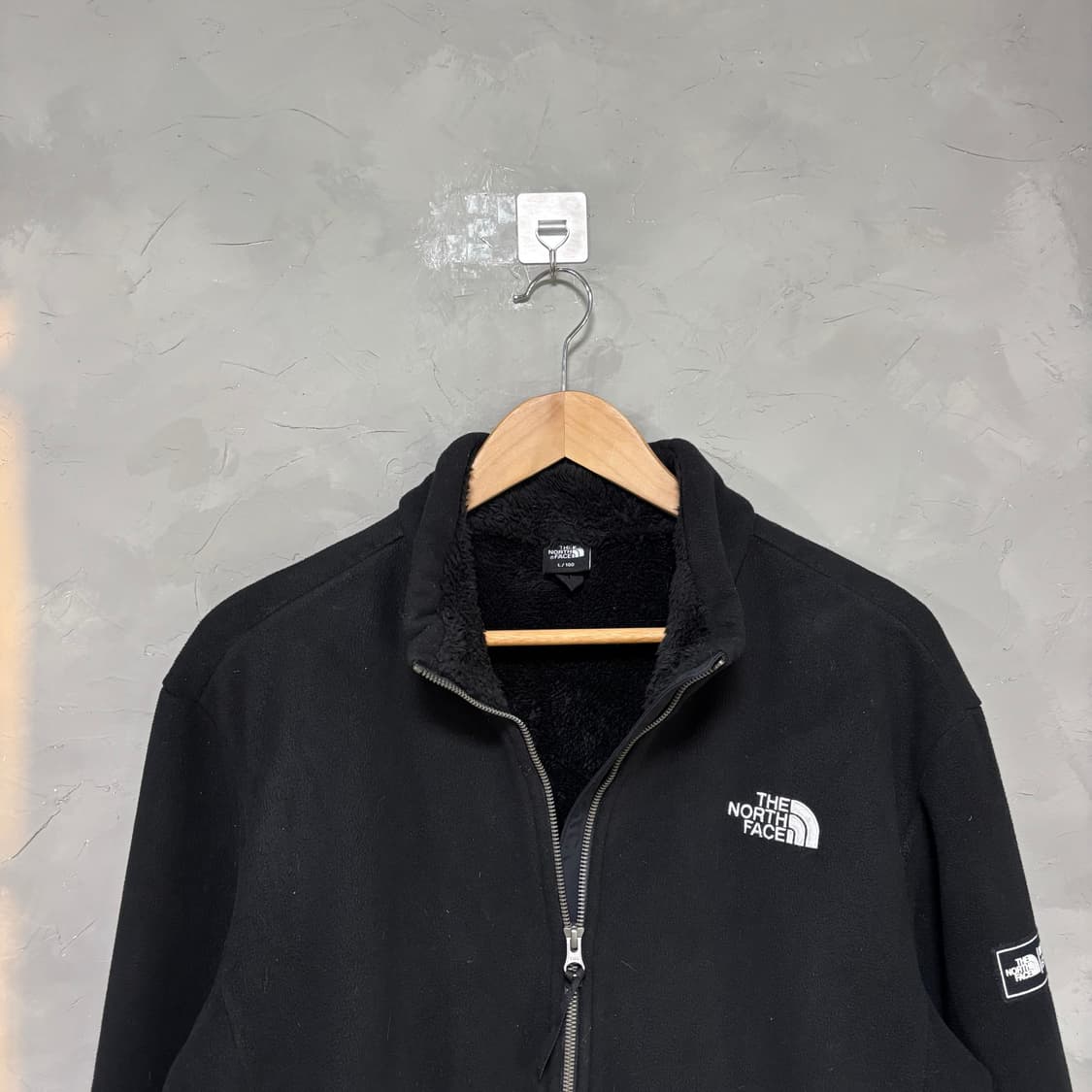 노스페이스 스너그 플리스 자켓 블랙 상품이미지2