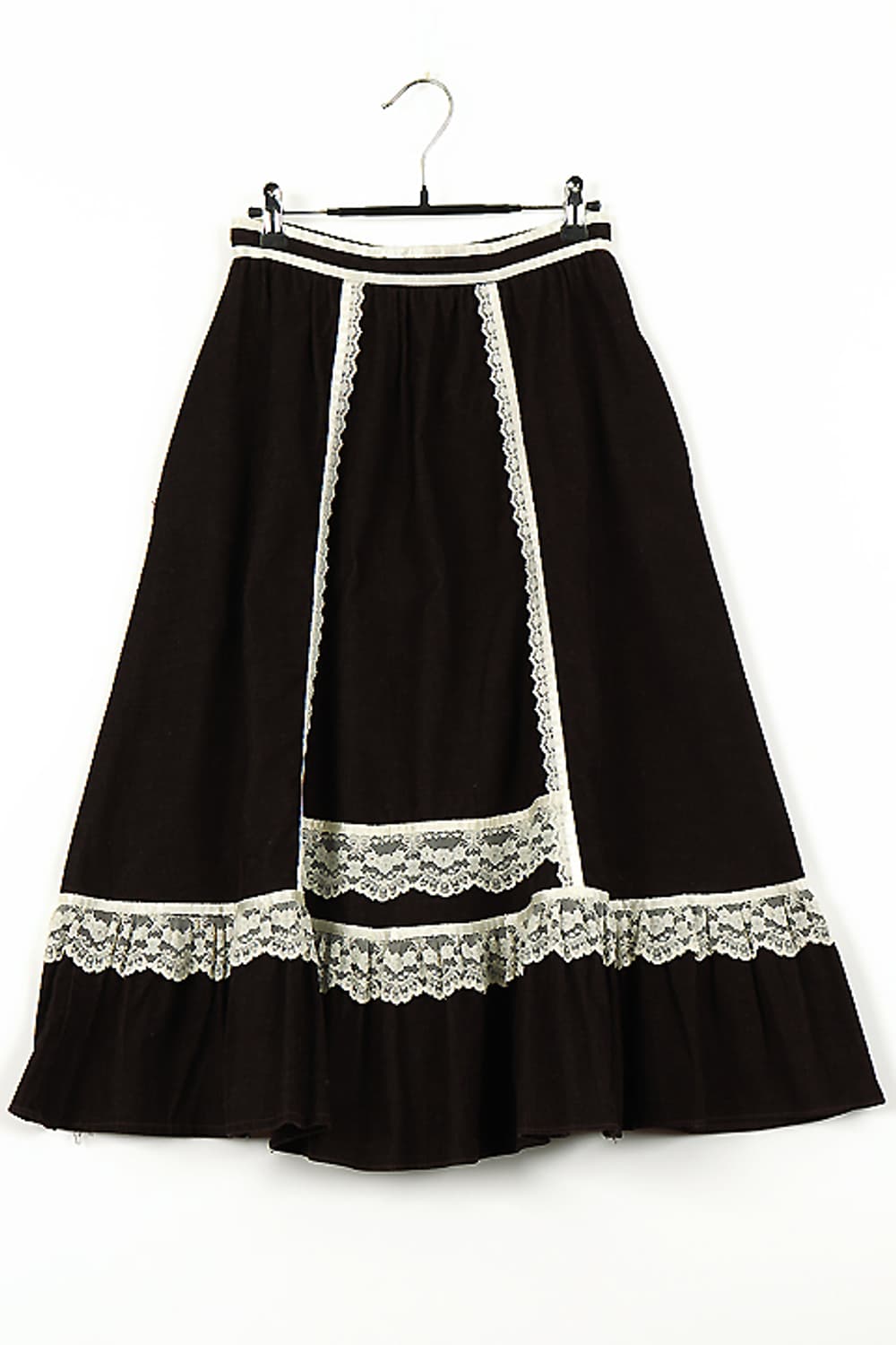 70's GUNNIE SAX 코듀로이 퀼팅 거니섹투피스 미국빈티지드레스 상품이미지6