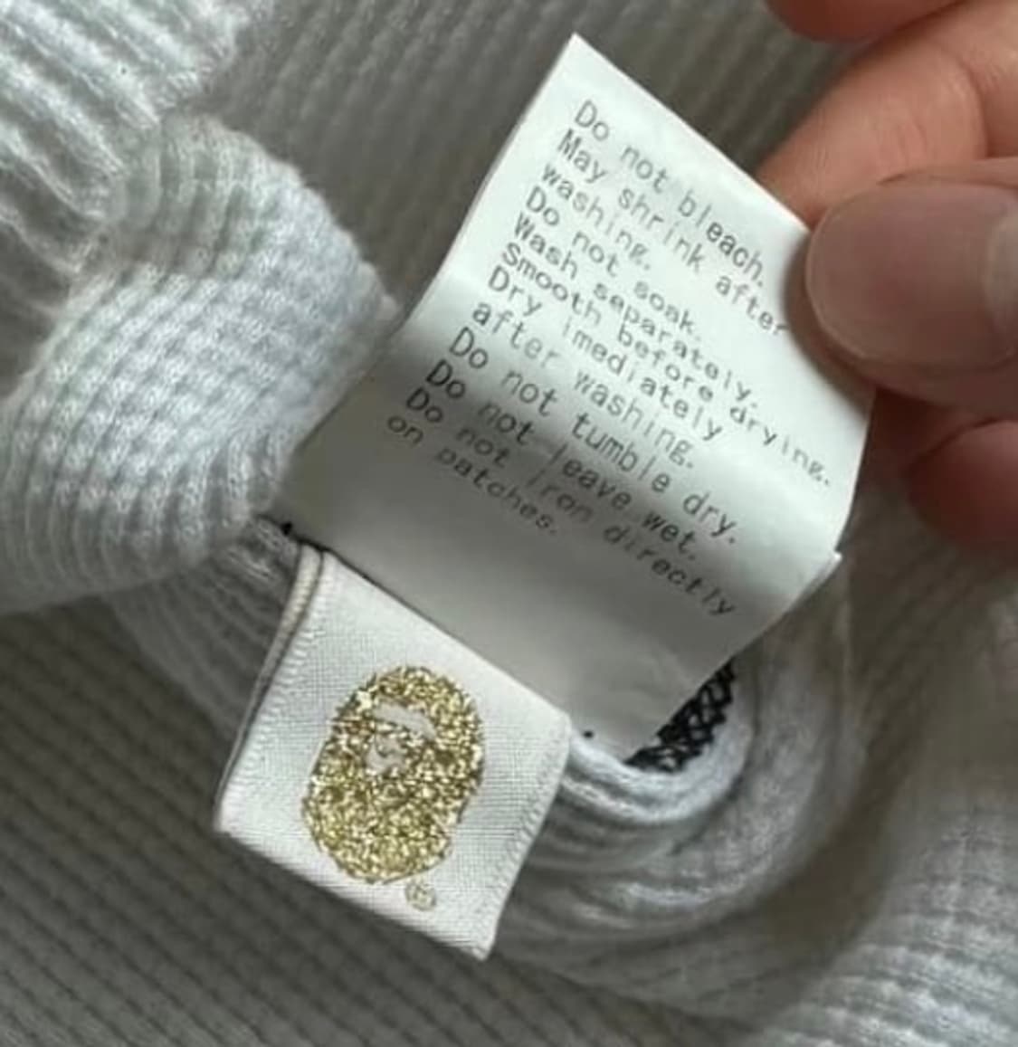 Bape 와플 컷소우 상품이미지3