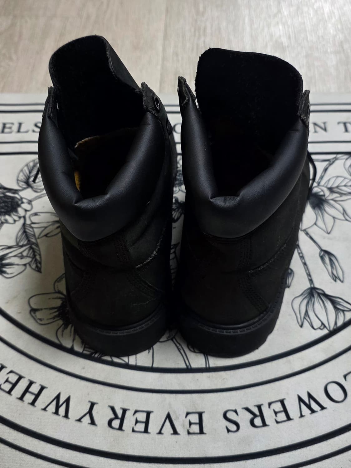 (225~230)팀버랜드 6인치 워터푸르프 블랙 여성부츠 상품이미지2