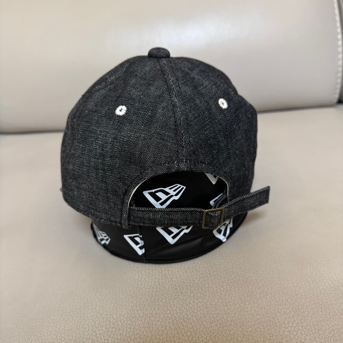 풀카운트 데님 볼캡 모자 블랙 상품이미지3