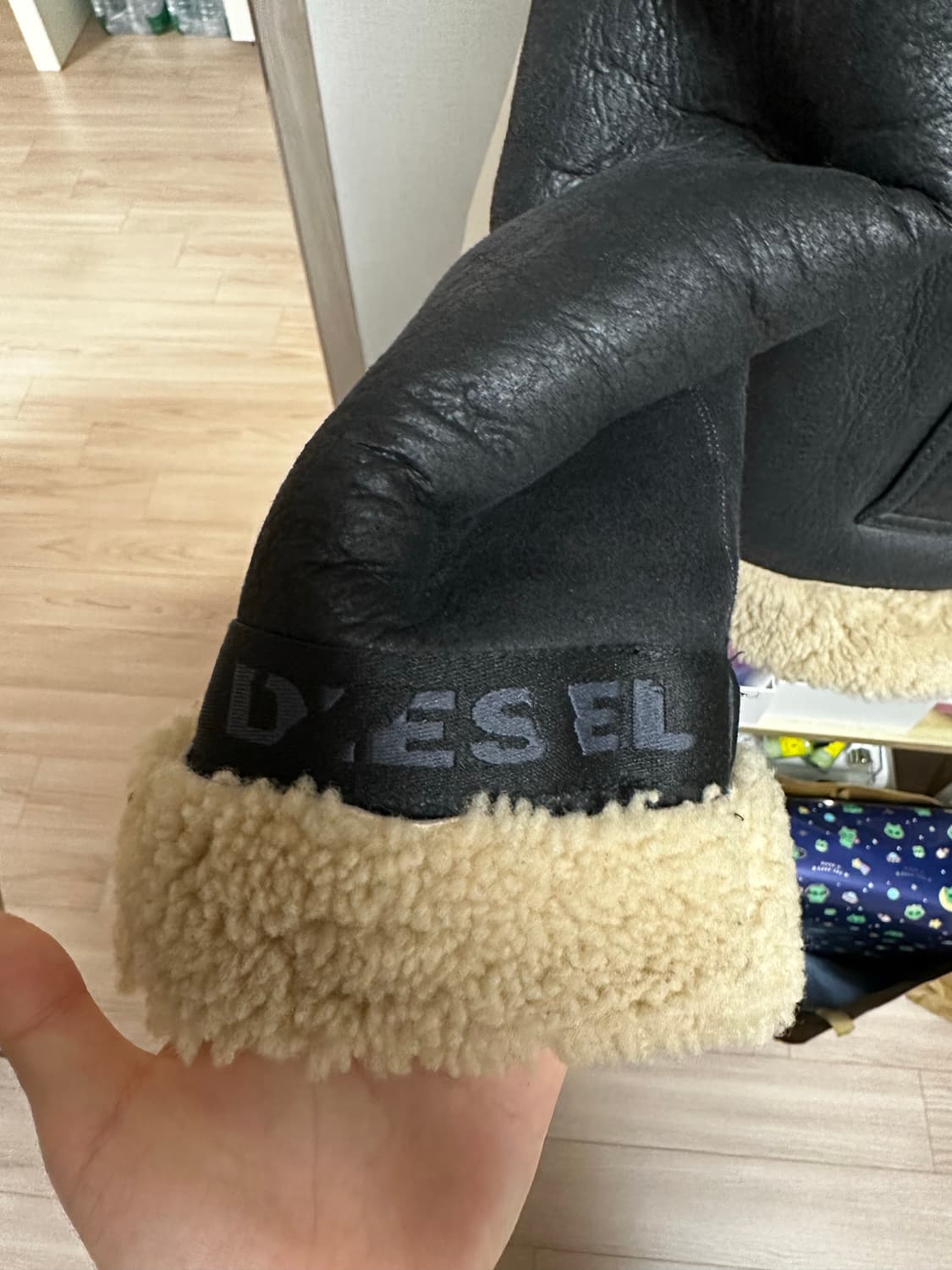 디젤 가죽 무스탕 상품이미지2