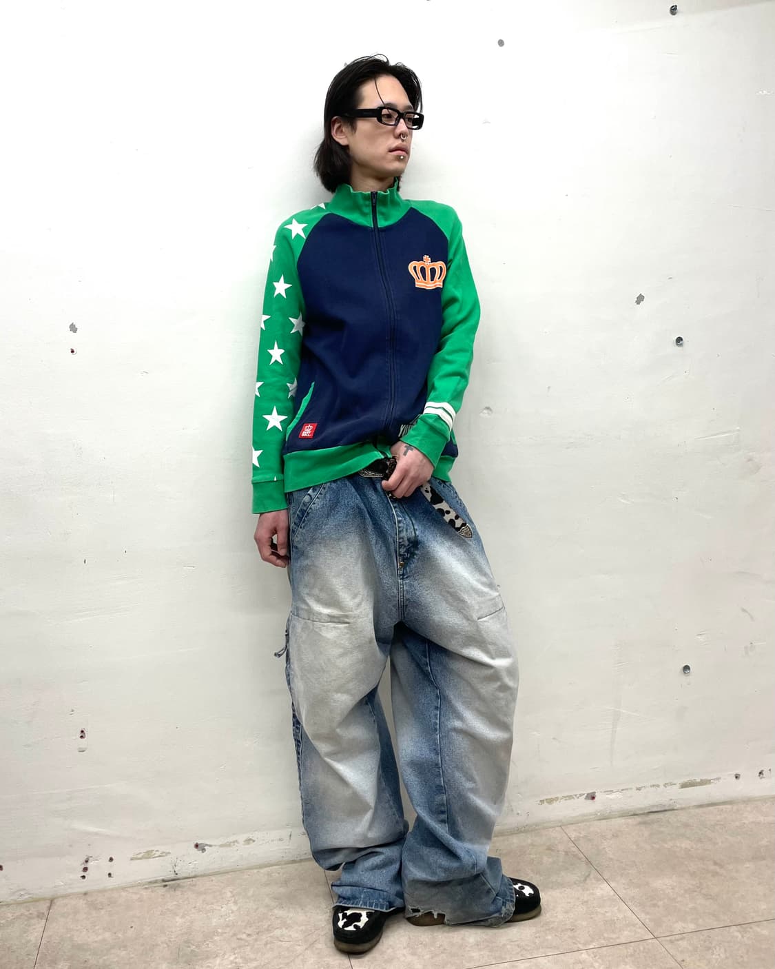 Baby Doll Retro Star Green Jacket  상품이미지6