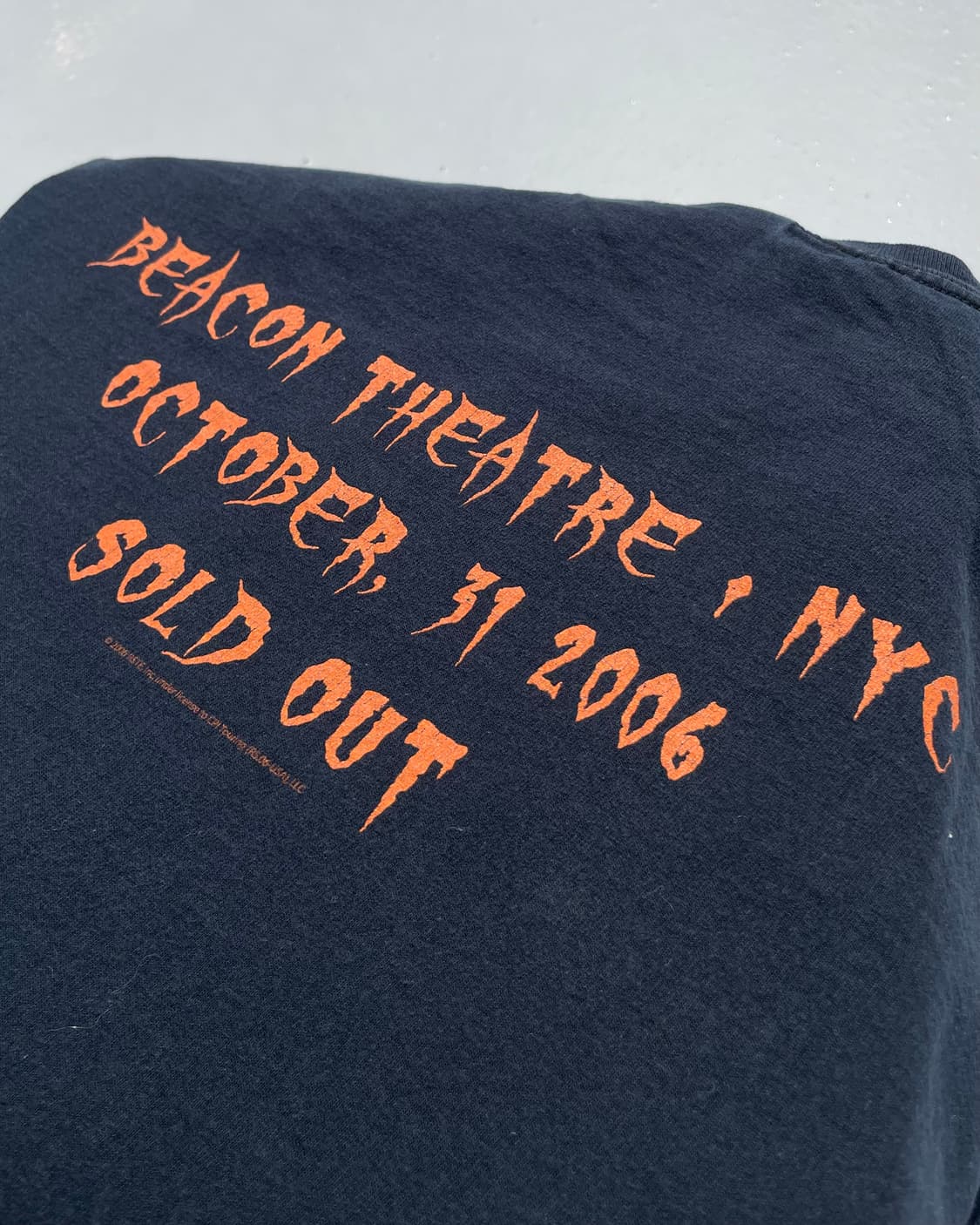 00s Rolling Stones Halloween NYC T-shirt 상품이미지5