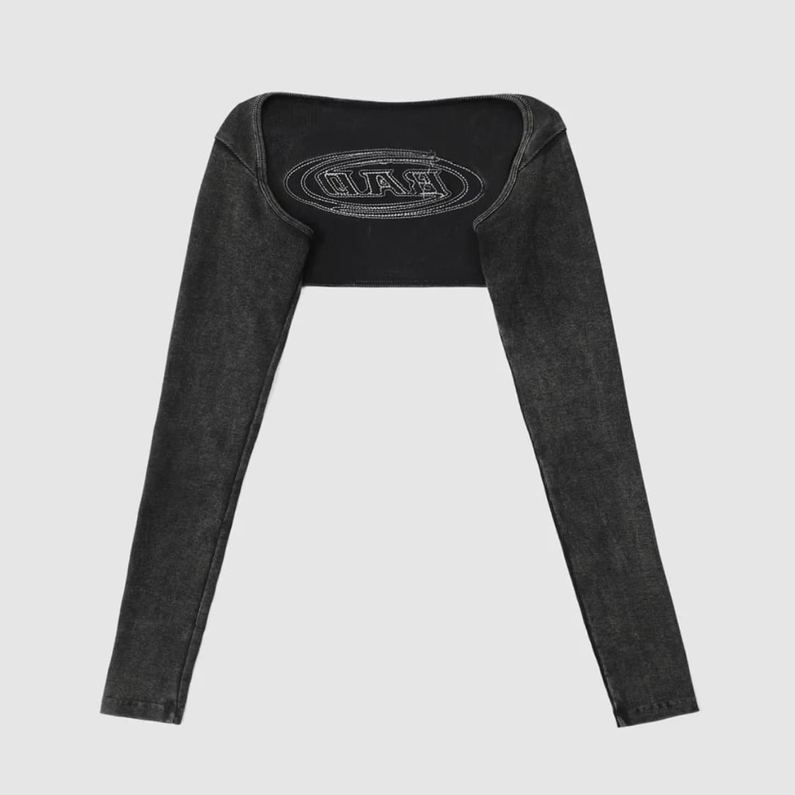 배드블러드 로고 슈러그 볼레로 상품이미지2