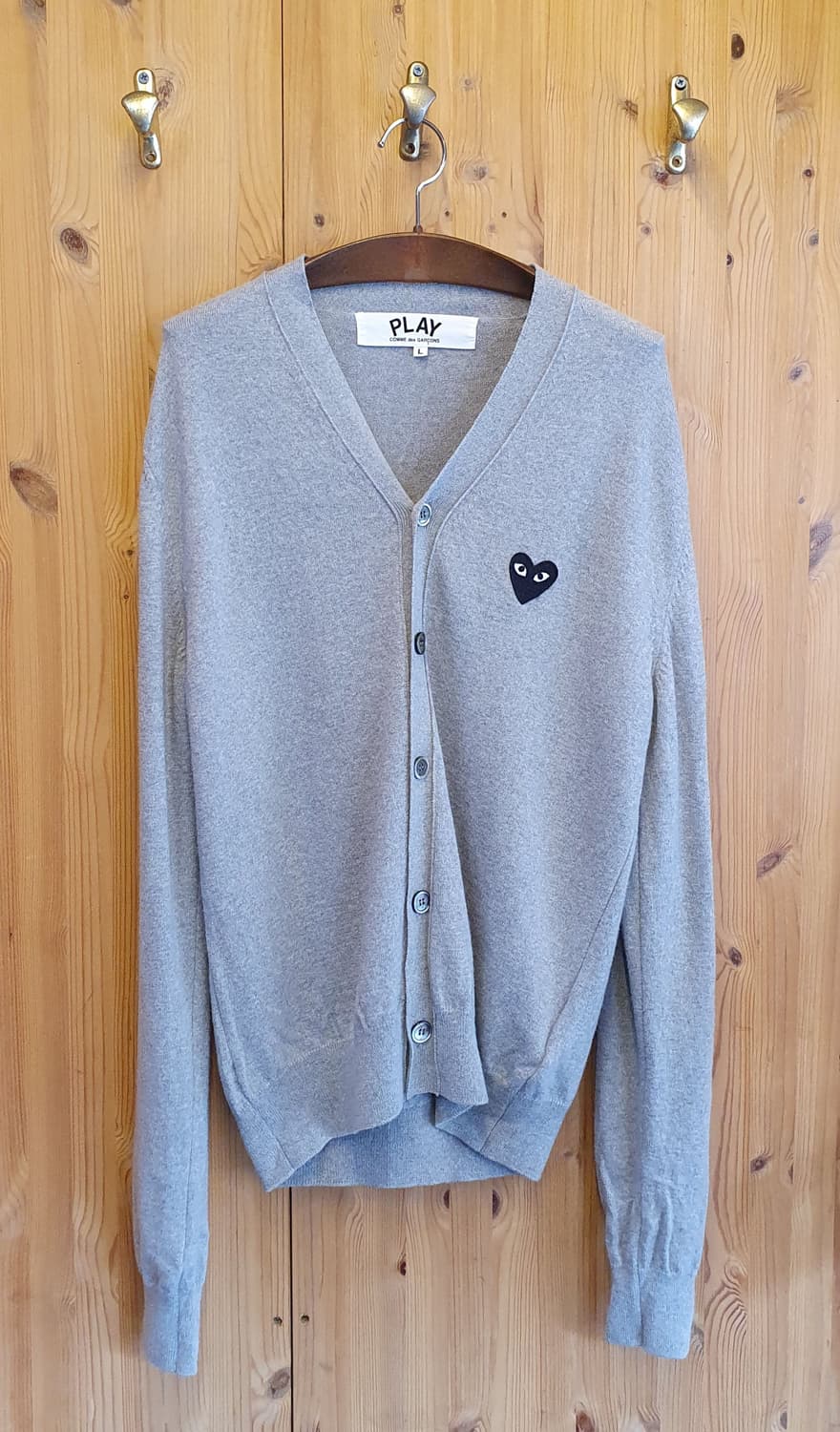 100.꼼데가르송 울 가디건 상품이미지1