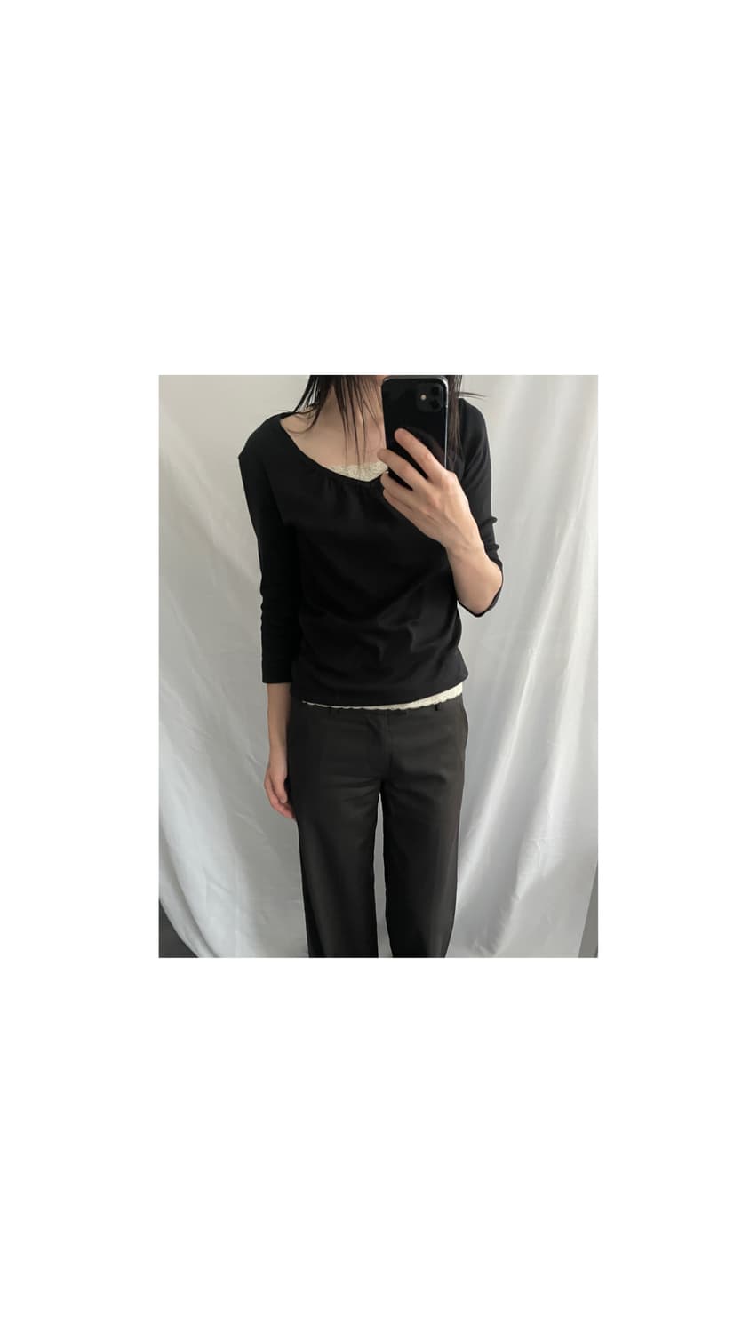 uniqlo jpn v-neck t-shirt 상품이미지2