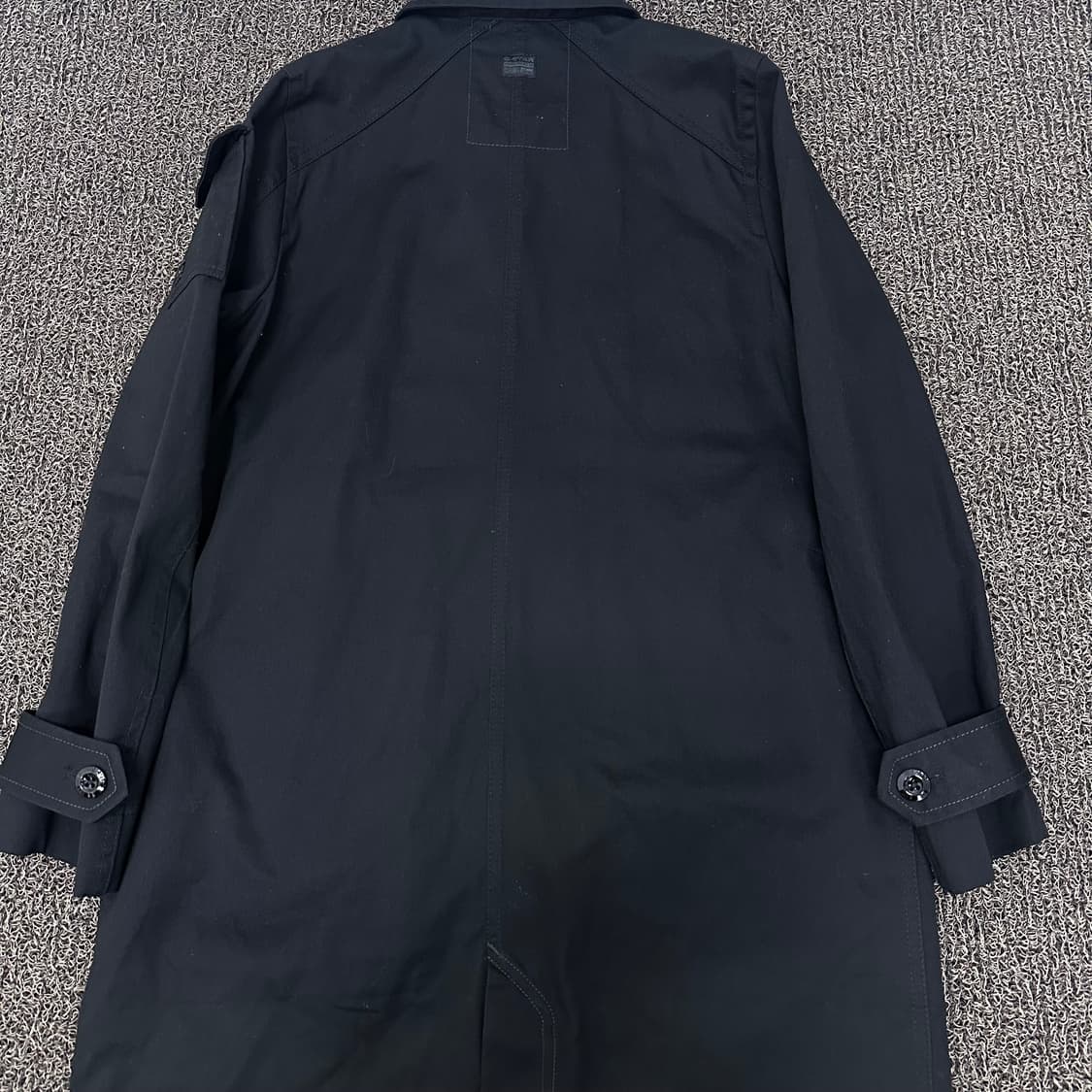 G-Star 지스타 유기농 코튼 롱 코트 블랙 M 상품이미지7