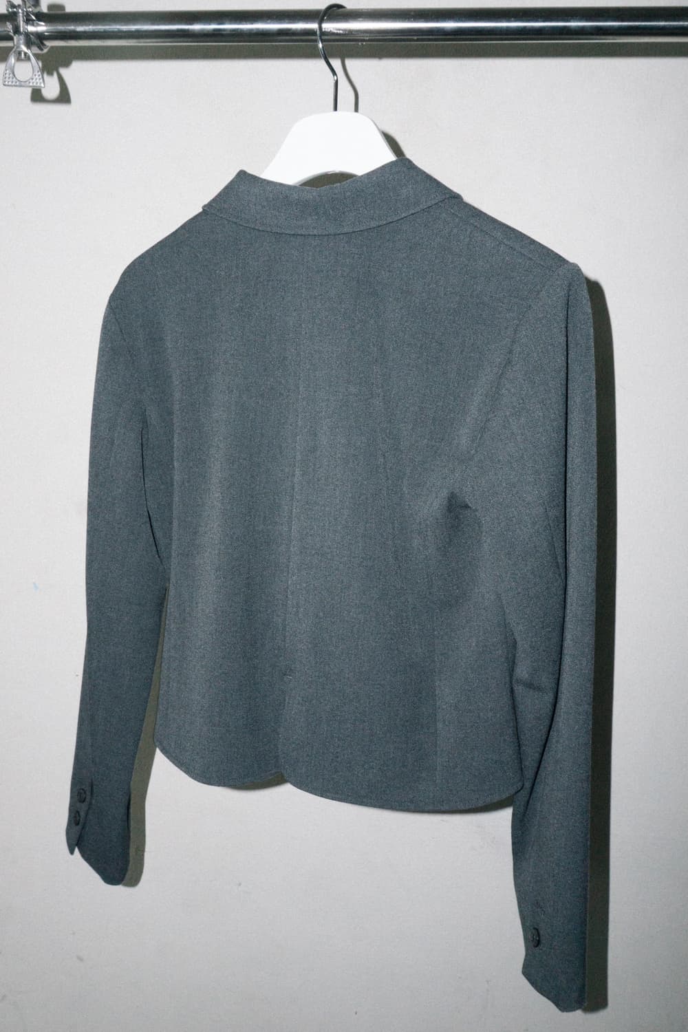 (새상품) Coyseio 코이세이오 리본 재킷 그레이 상품이미지2