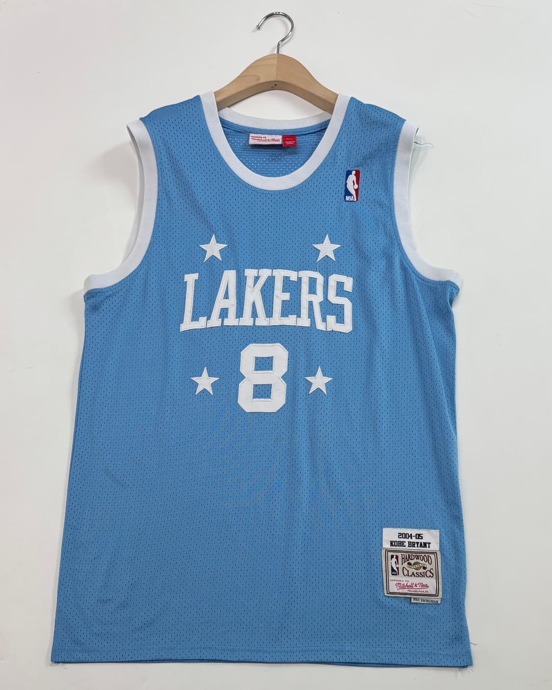 Mitchell&Ness 미첼앤네스 블루 레이커스 베스킷볼 져지 탑   상품이미지3