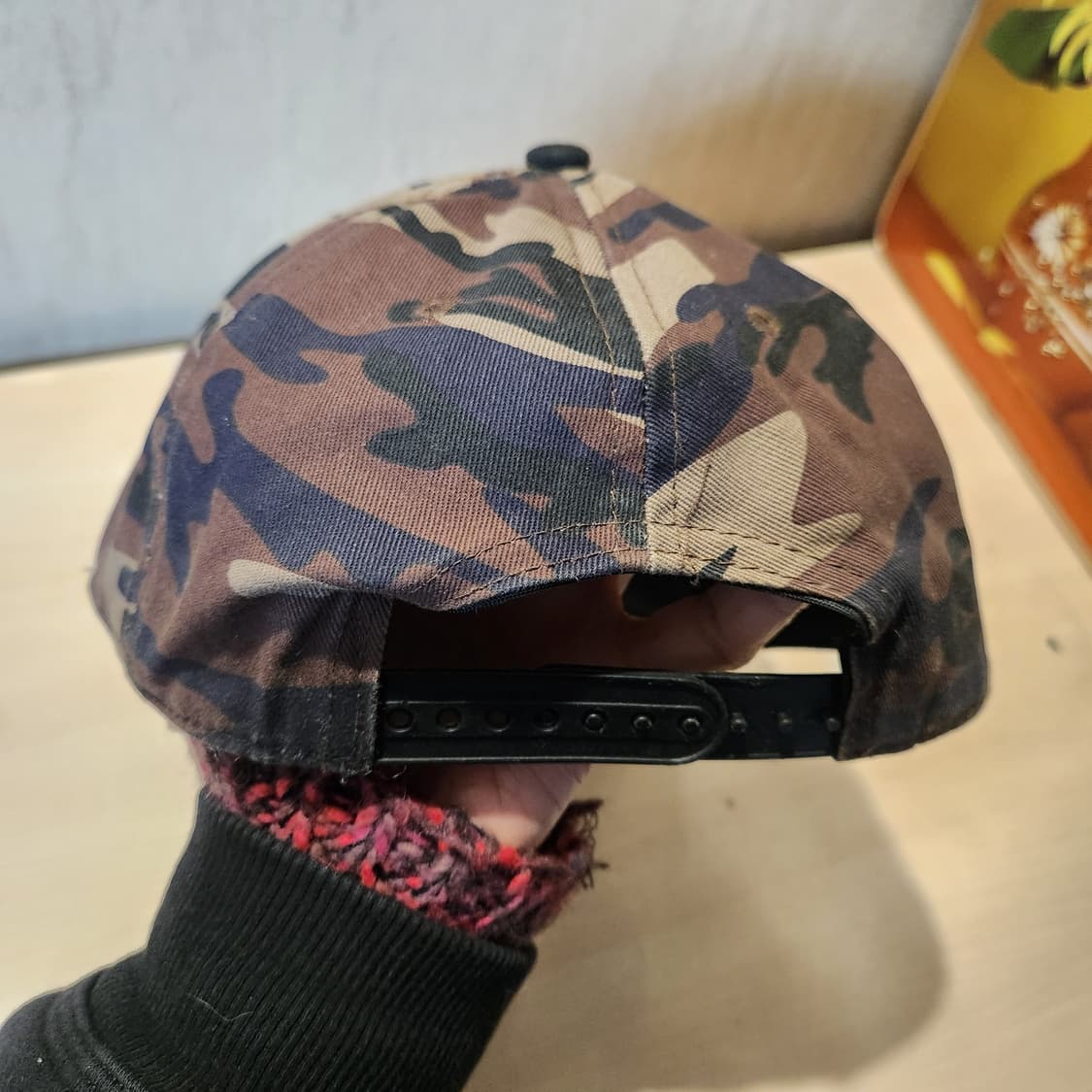 Forestland 카모 캡 | 레더 패치 포인트 볼캡 상품이미지3