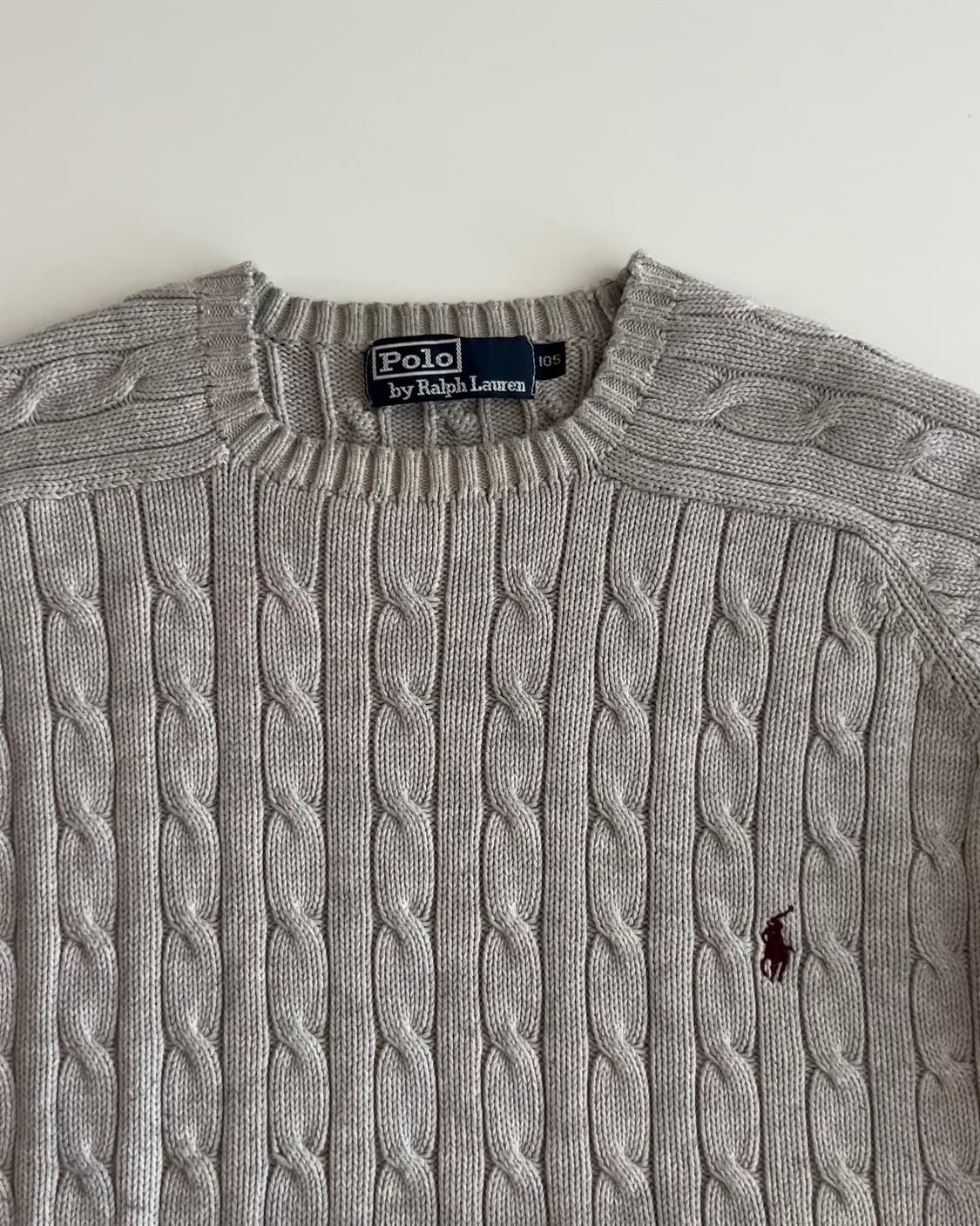 폴로 랄프로렌 케이블 니트 105 상품이미지4