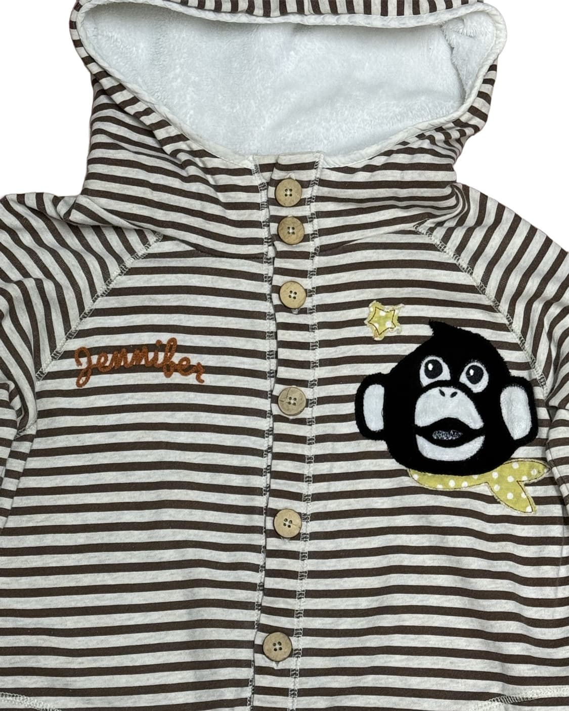 gluttons jennifer 스트라이프 후드집업 상품이미지2