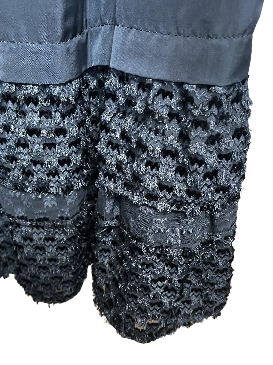 AD2006 Cupra Texture Patchwork Skirt 상품이미지4