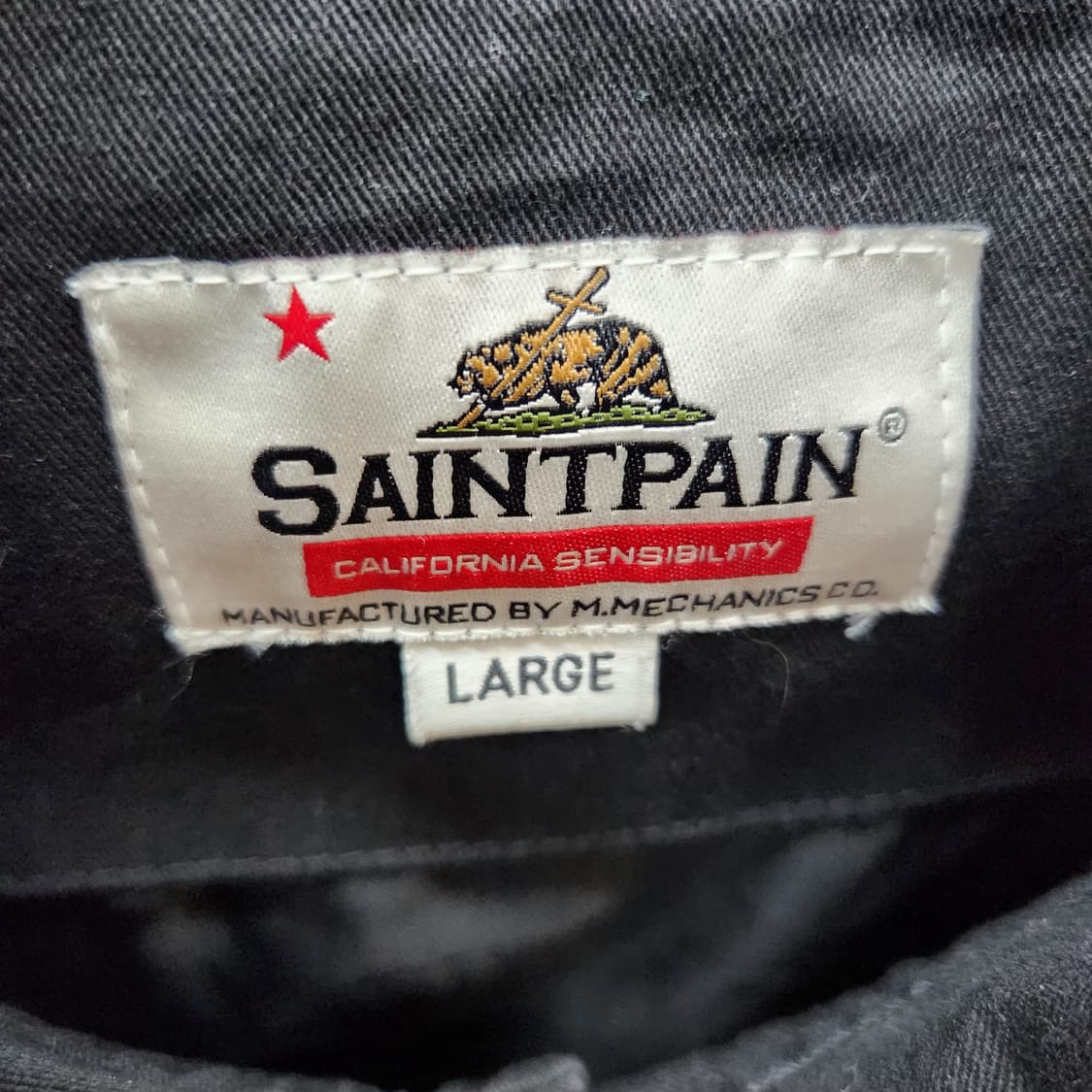 세인트페인 USA성조기 코치 자켓 L(L) 상품이미지6