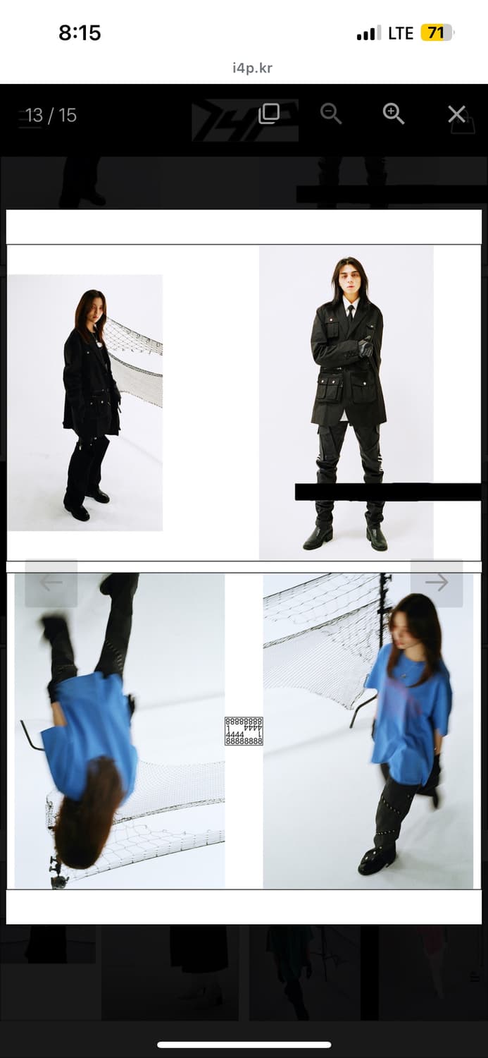 i4p 반팔티  (148 Circle Tee Blue) 상품이미지2