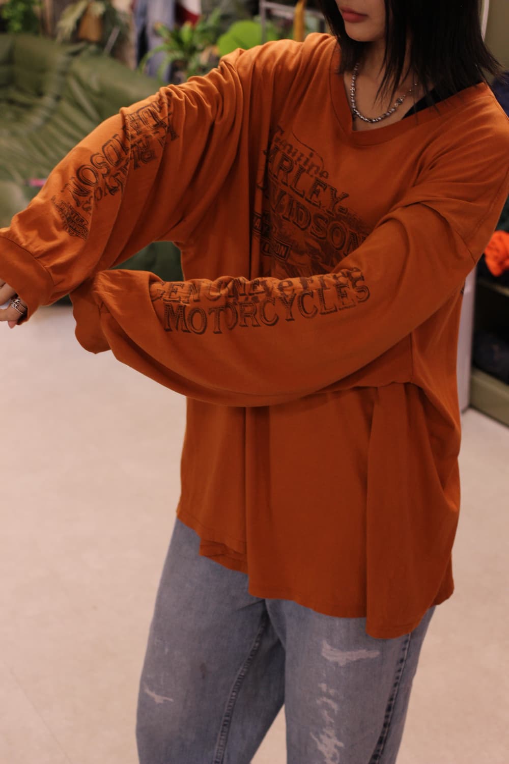 00s Harley-Davidson Thunder Longsleeve 상품이미지2