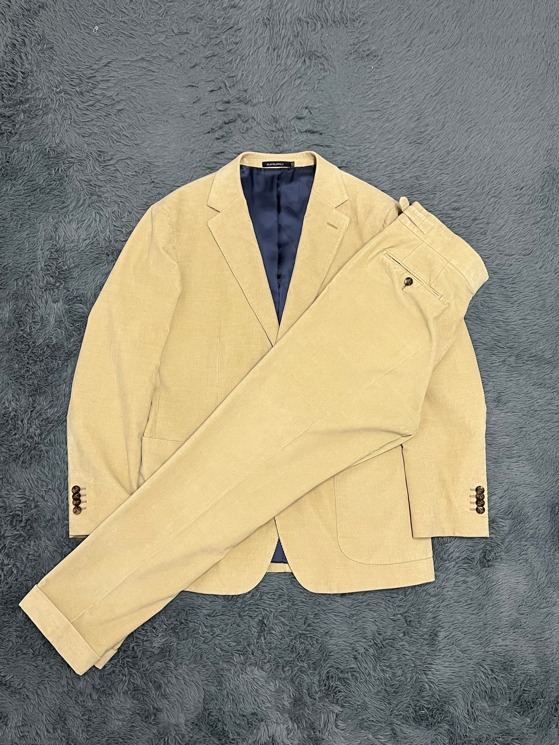 수트서플라이 코듀로이 정장셋업 상품이미지1