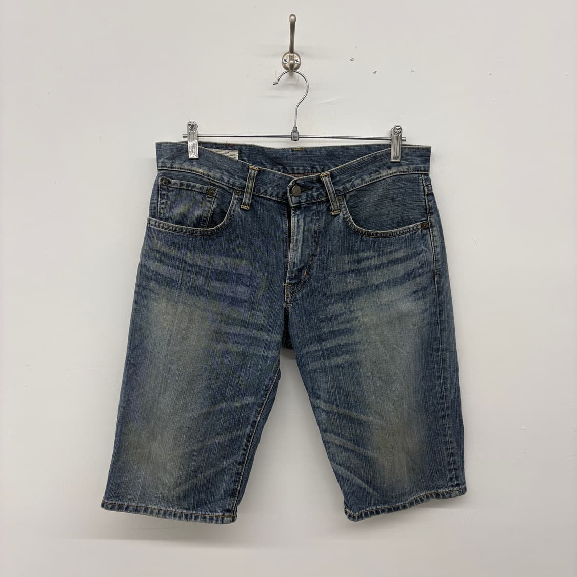 에드윈 빈티지 청바지 데님 반바지 5부 33in 상품이미지1