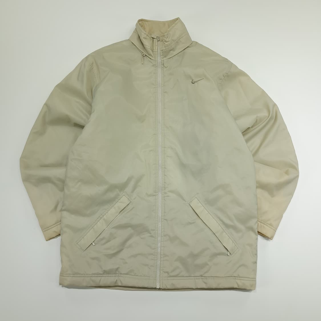 CN933 S 나이키 베이지 패딩 자켓 점퍼 상품이미지1