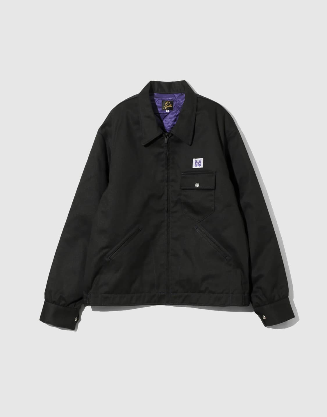 M L xL 니들스 워크 자켓 트윌 블랙 미시착 새제품 판매 상품이미지1