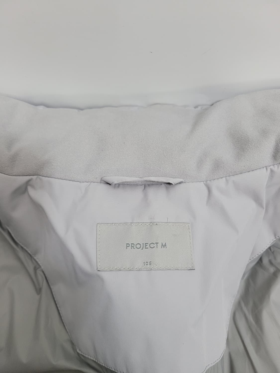 PROJECT M 프로젝트엠 패딩 점퍼 / 남 105 그레이 상품이미지8