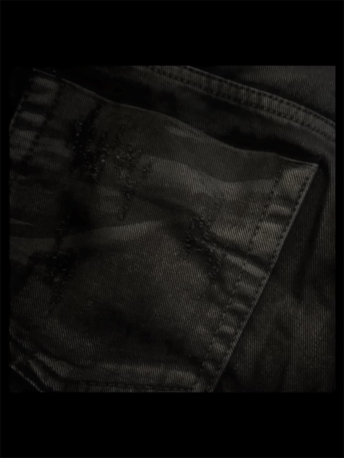 Damaged coted slim biker jeans 상품이미지3