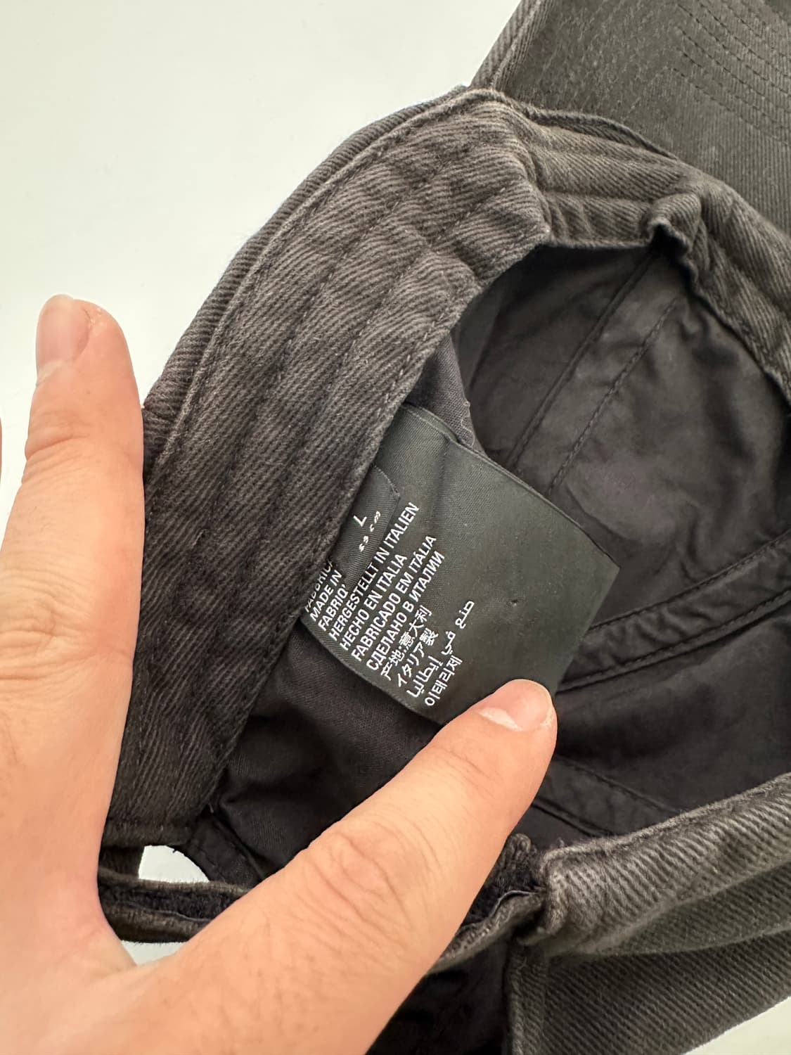 발렌시아가 폴리티컬 캠페인 디스트로이드 캡 상품이미지7