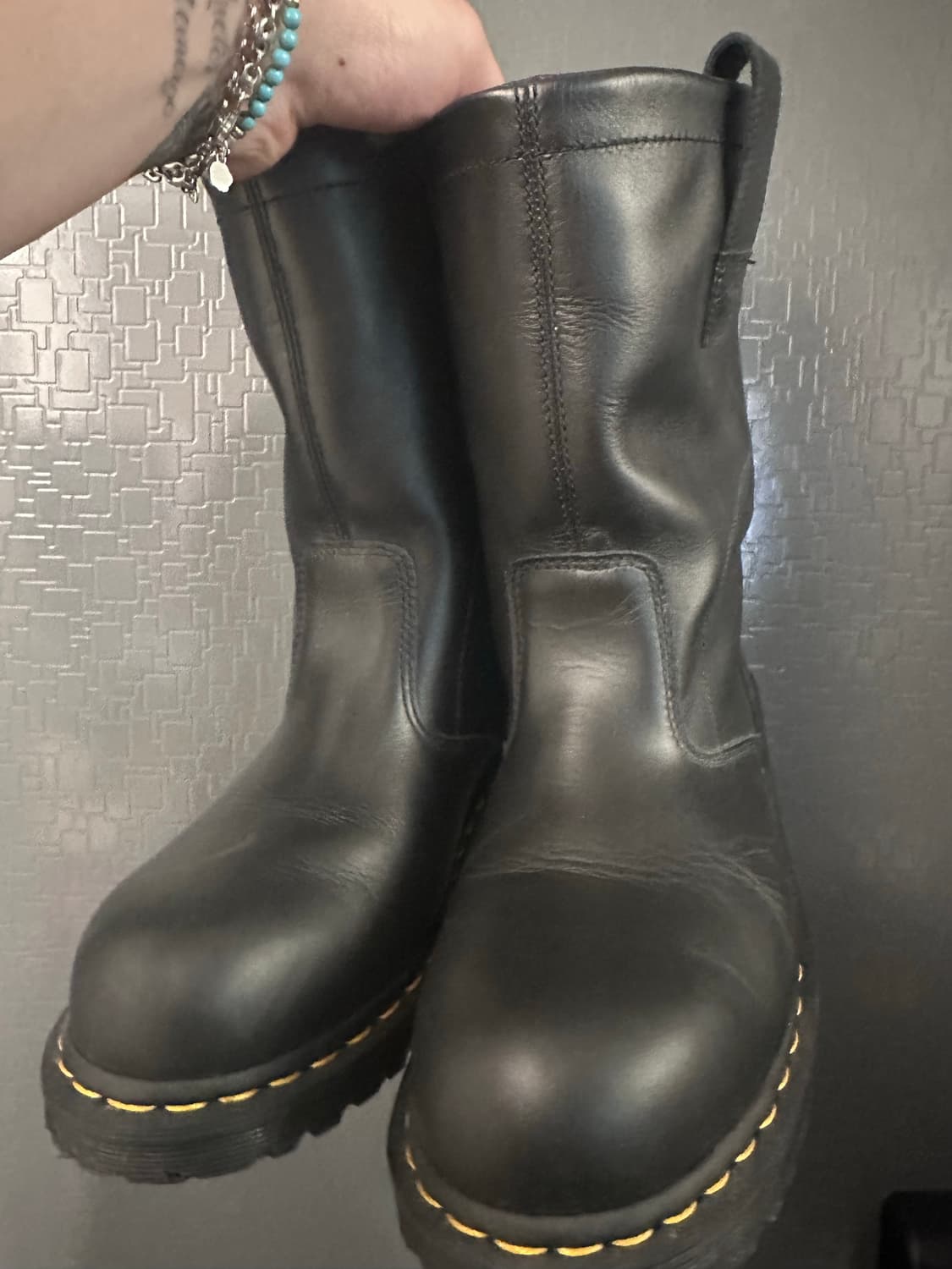 닥터마틴 스투시 블랙 UK 8 상품이미지1