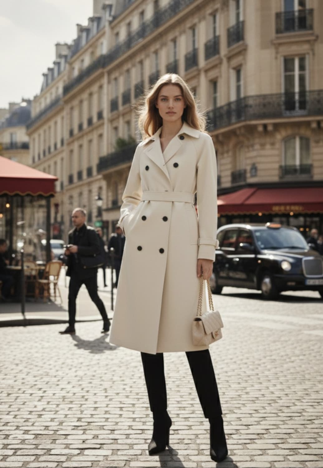 띠어리 본드 트윌 클래식 트렌치코트 0사이즈(국내44~55사이즈) 상품이미지6