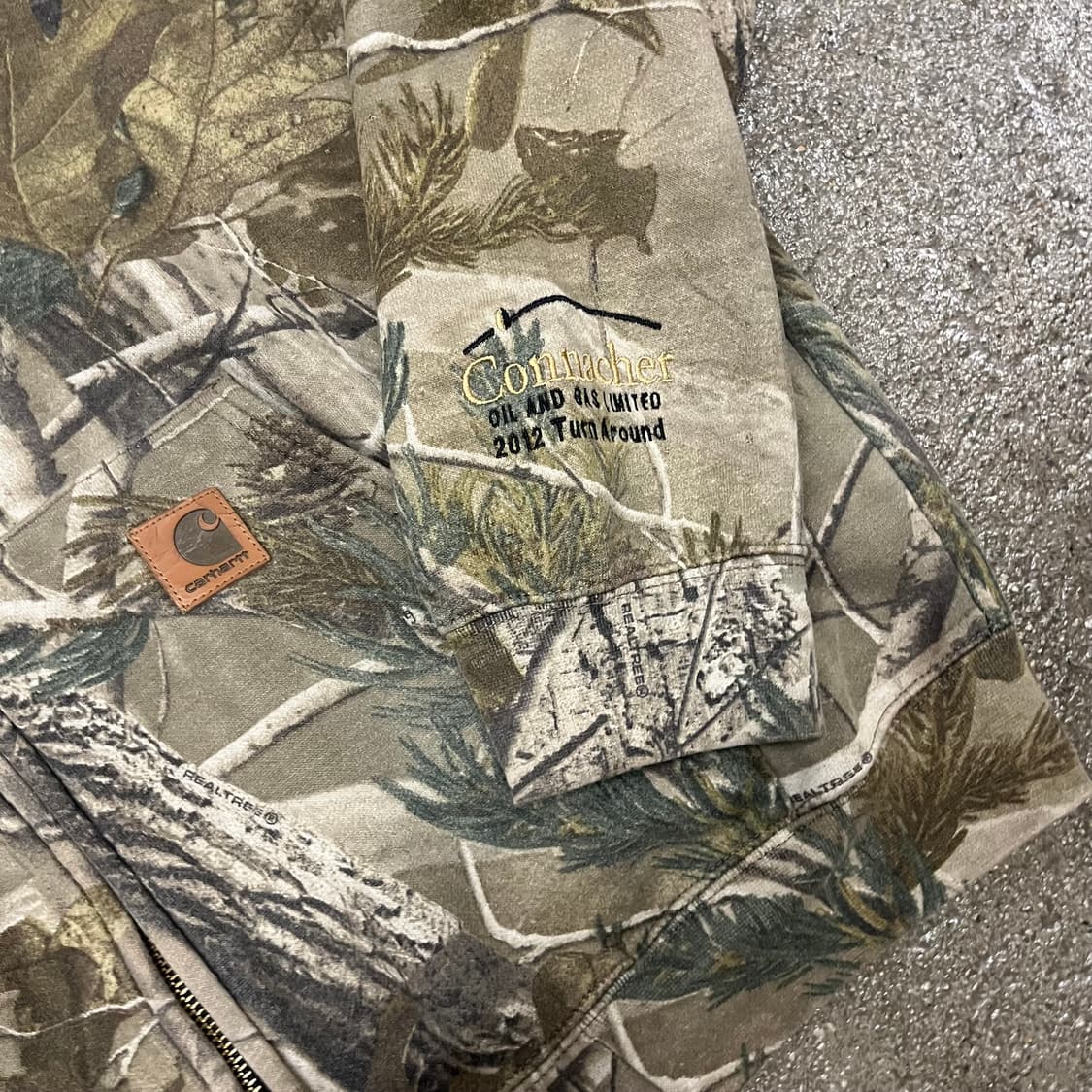 칼하트 리얼트리 후드 집업 (105-110) 상품이미지2