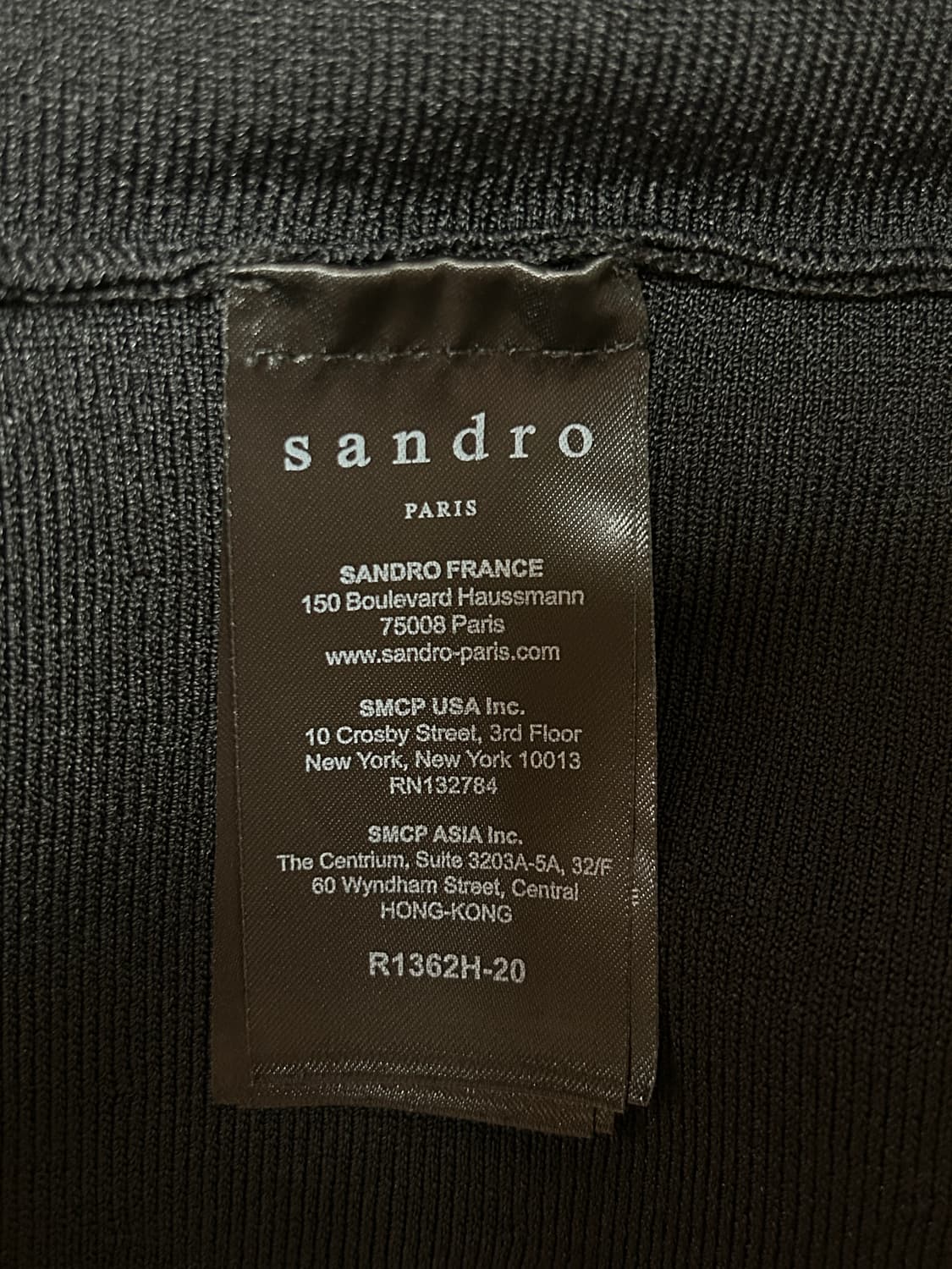 산드로 엘라스틴 니트 원피스 상품이미지6