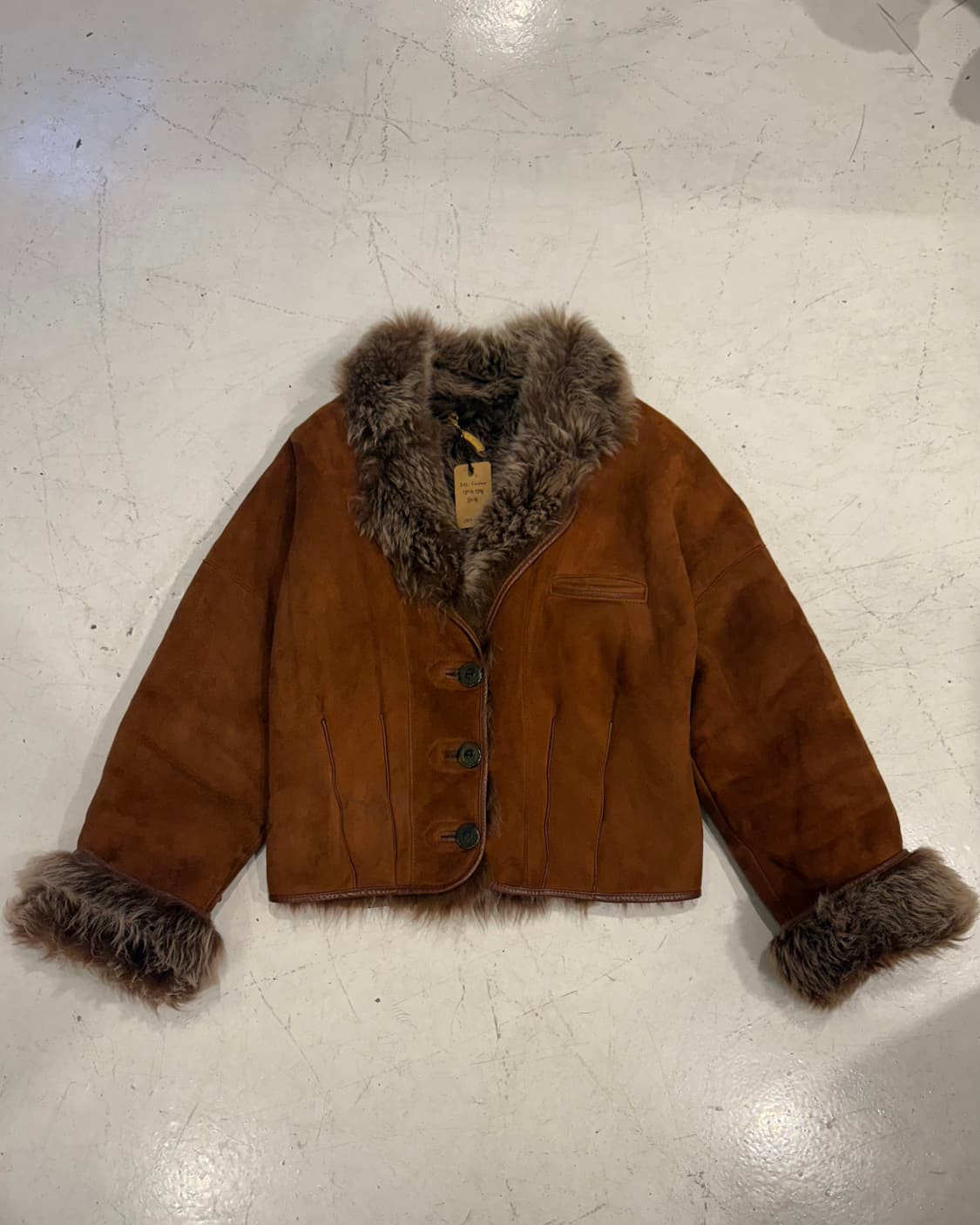 90s beLFormo Sheepskin fleece Mustang 상품이미지2