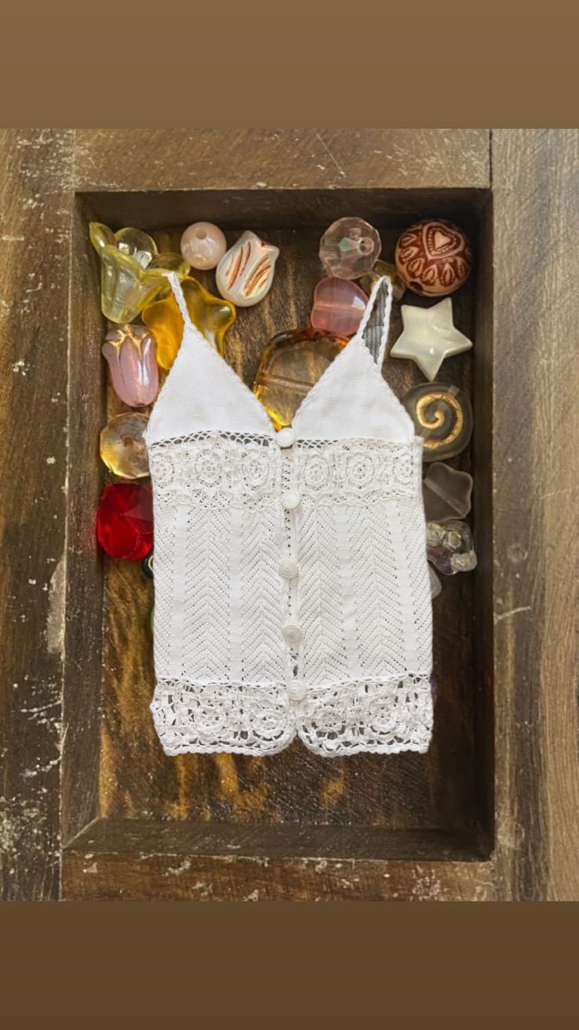 화이트 니트 슬리브리스 상품이미지1