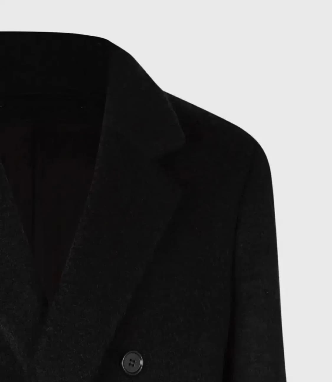 81만원 올세인츠 캠포(Campo) 더블 롱코트, 블랙, 38(M/L) 상품이미지5