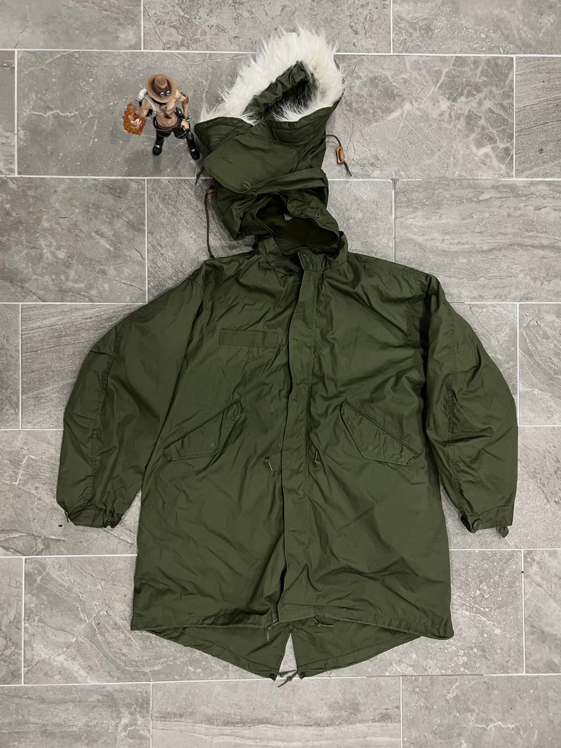 (M) M65 피쉬테일 오리지널 개파카 풀셋 상품이미지1