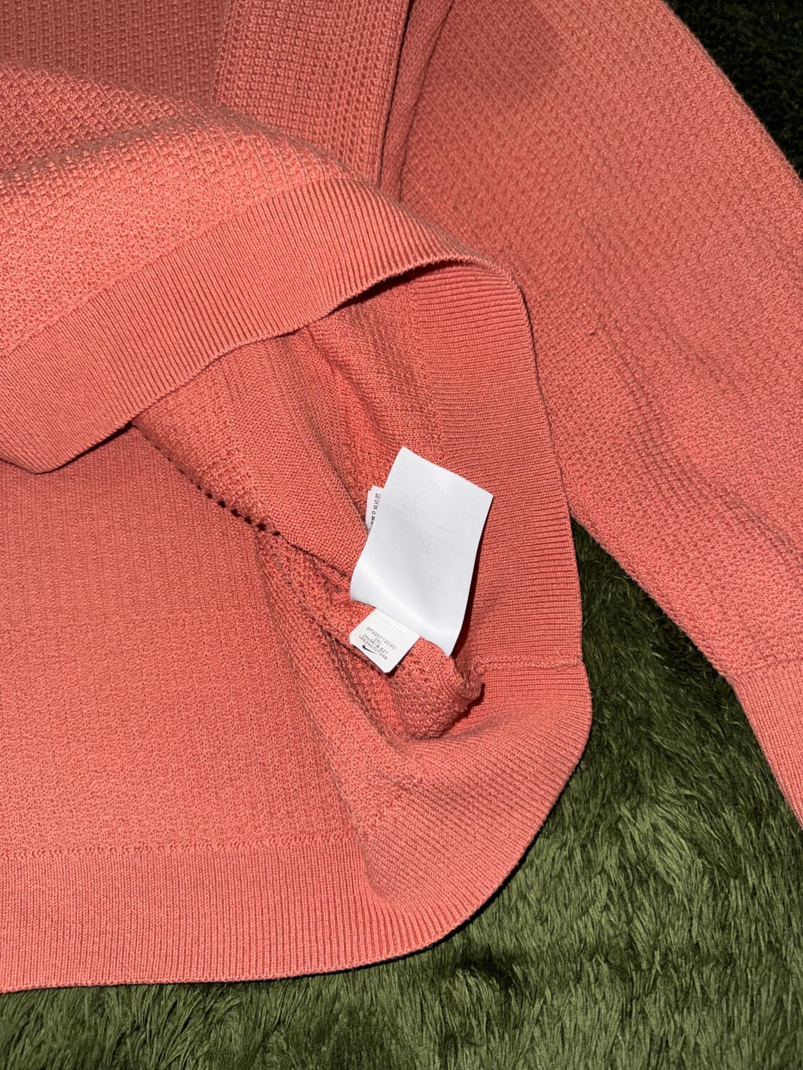 [XXL] 나이키 테크팩 클럽 로고 와플 니트 코랄 상품이미지6