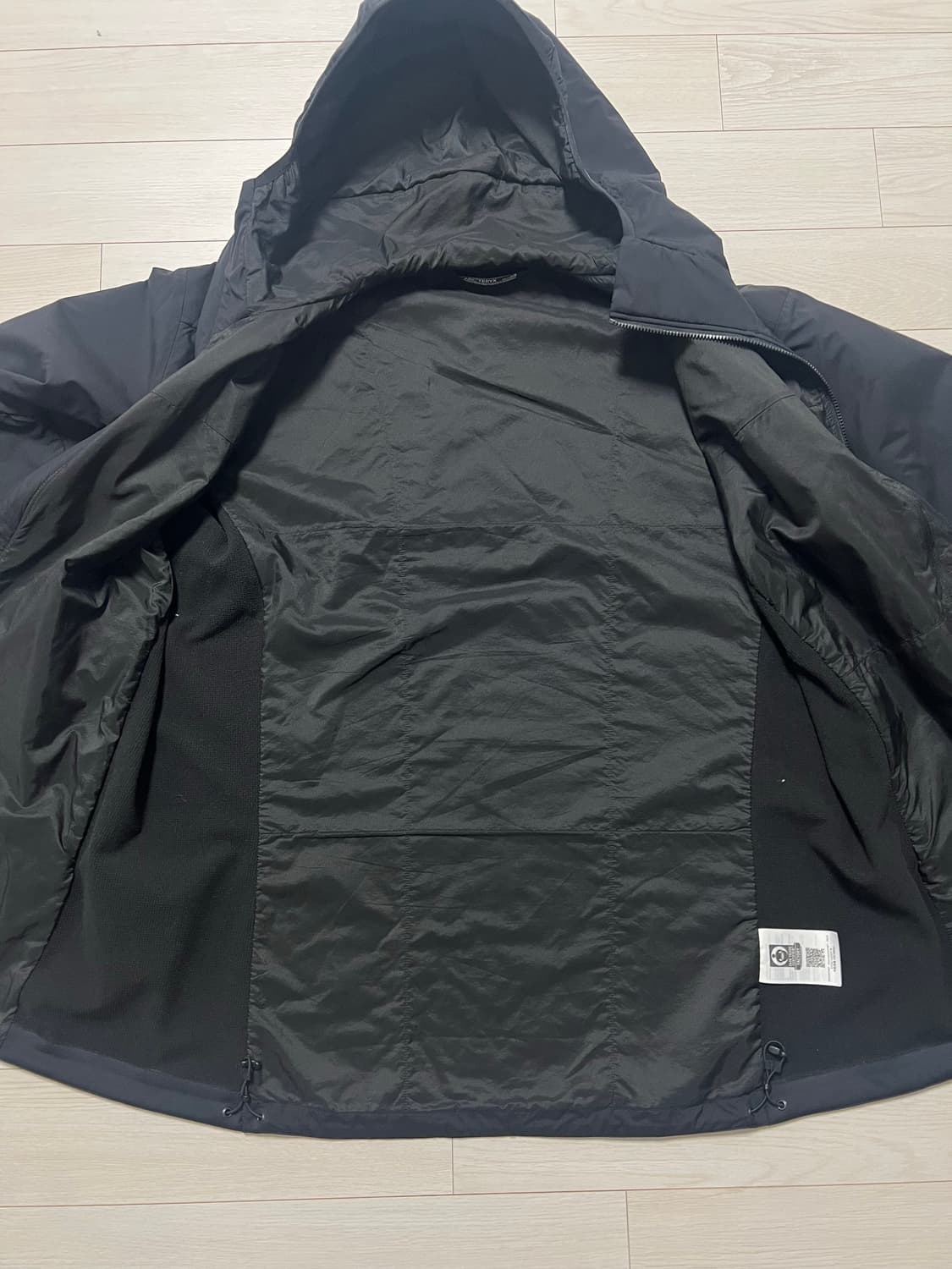 아크테릭스 아톰 후디 블랙 L 상품이미지5