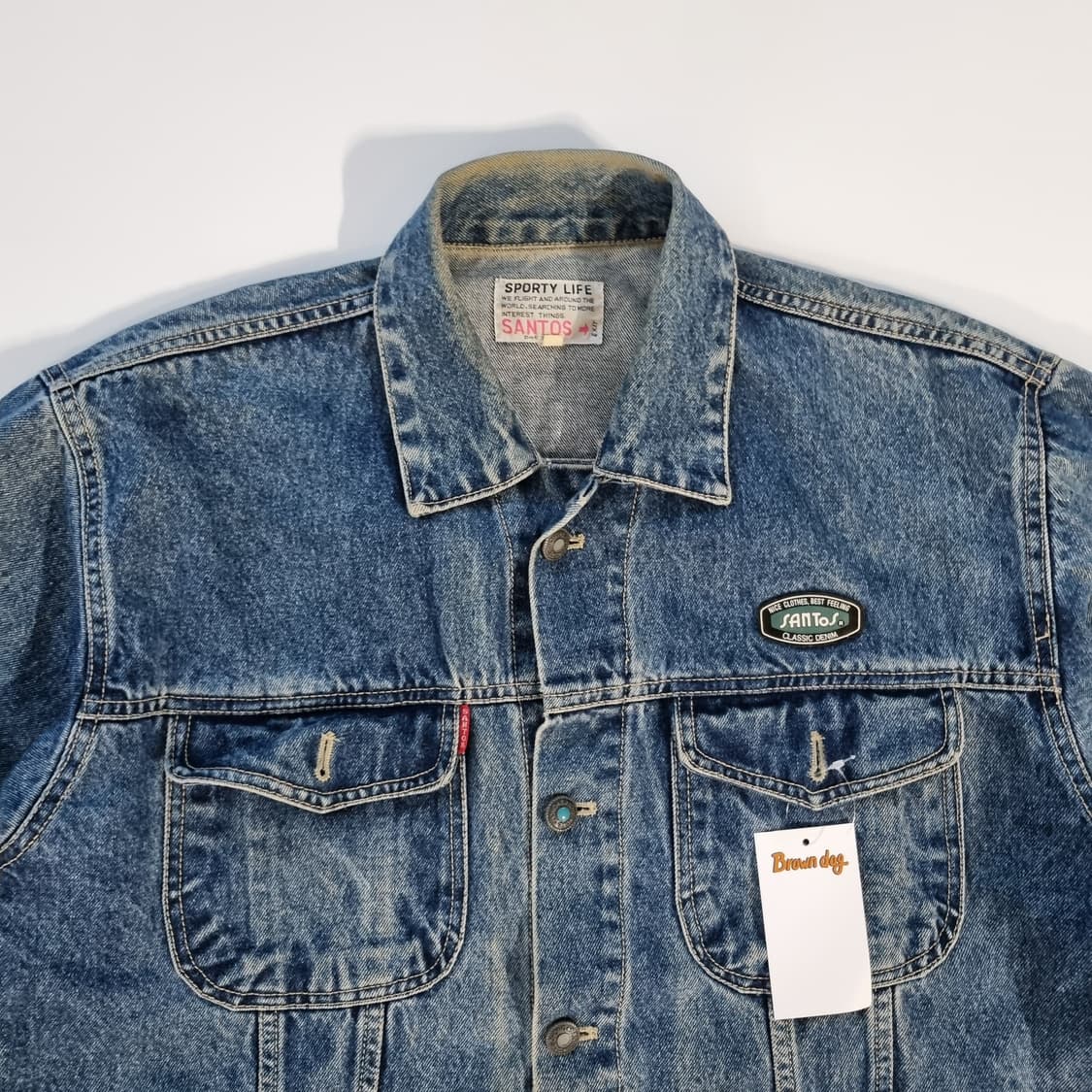 산토스 미제 데님자켓  상품이미지5