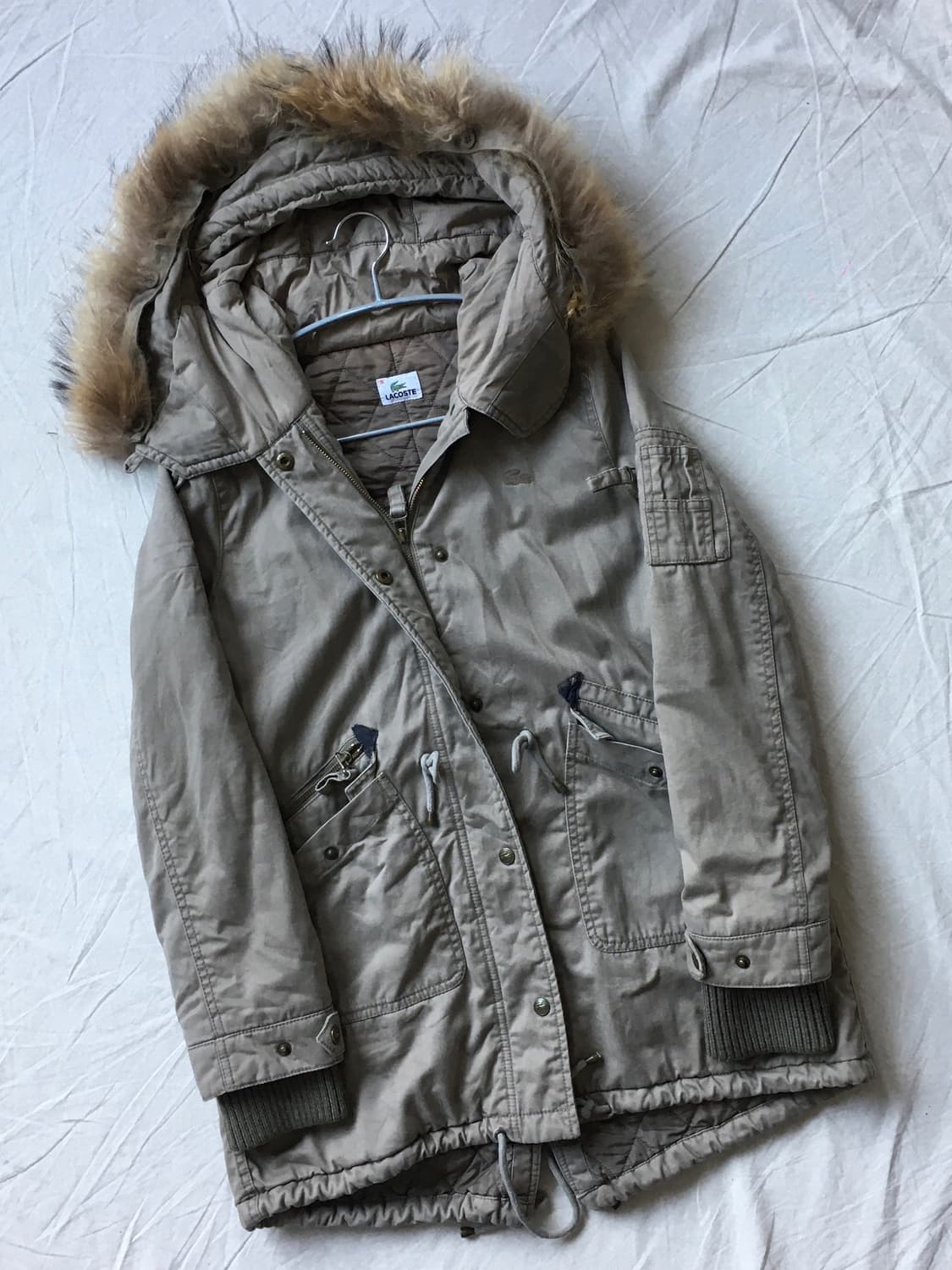 라코스테 퍼후드 야상자켓 상품이미지3