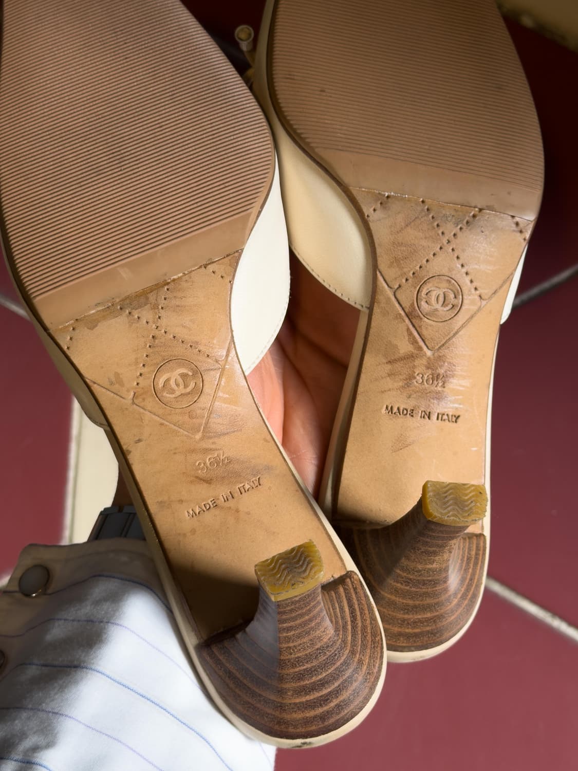 2003 샤넬 레이스업 뮬 상품이미지9