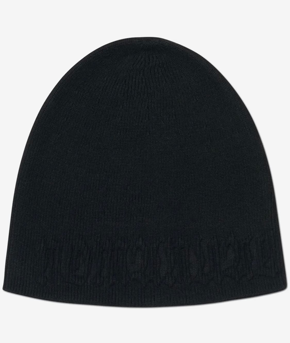노매뉴얼  NM EMBOSSED BEANIE - BLACK 상품이미지1